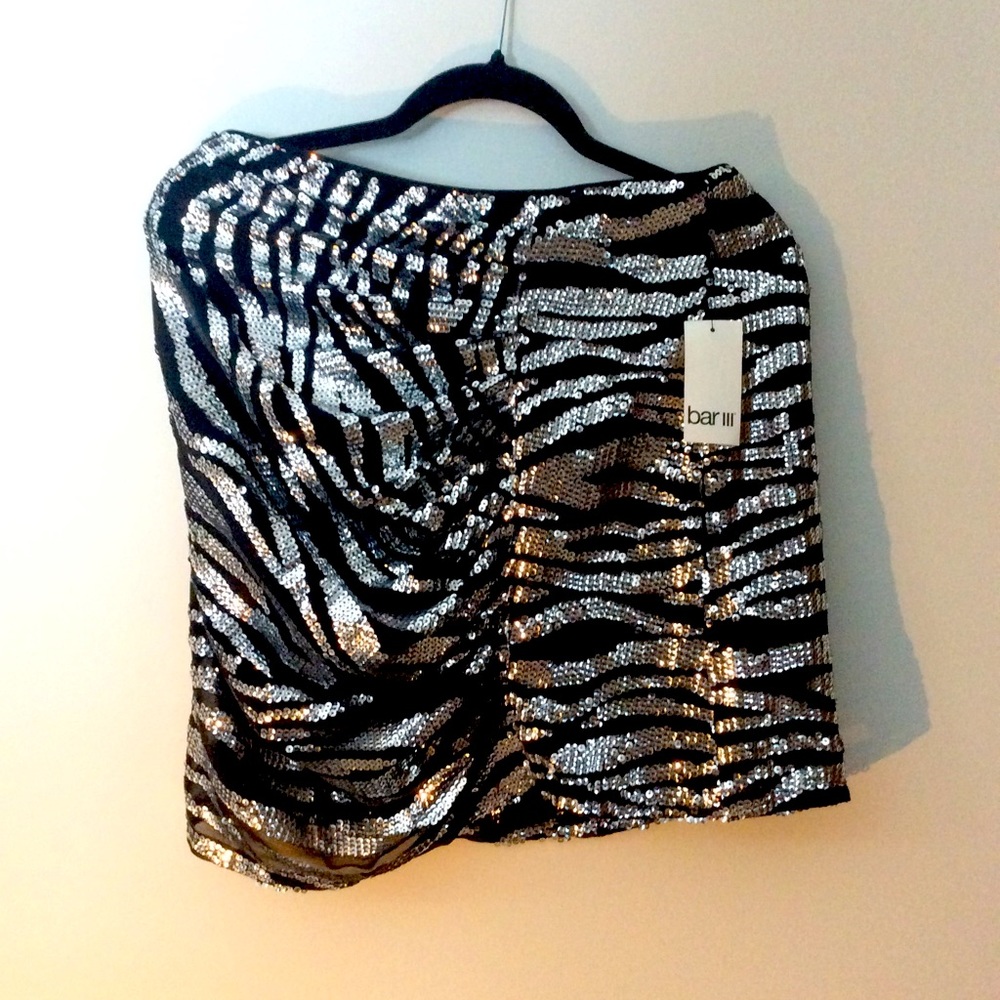 Sequined skirt